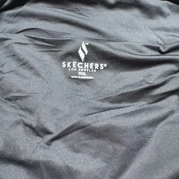 Skechers Shorts Womens 3XL Navy Black Running Athletic Mesh Lined Quick Dry NWT - Picture 15 of 15